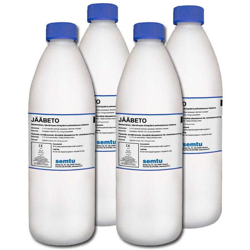 Betonirakentaminen Jääbeto neste pakkasbetoni lisäaine