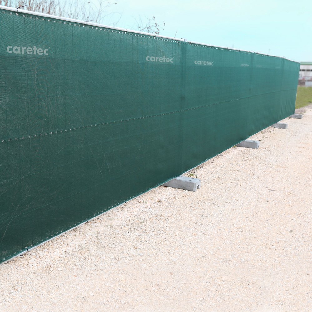 1 - Työmaa-aidan tarvikkeet ja telineet Suojaverkko Työmaa-aitaan 1.8x50m Vihreä