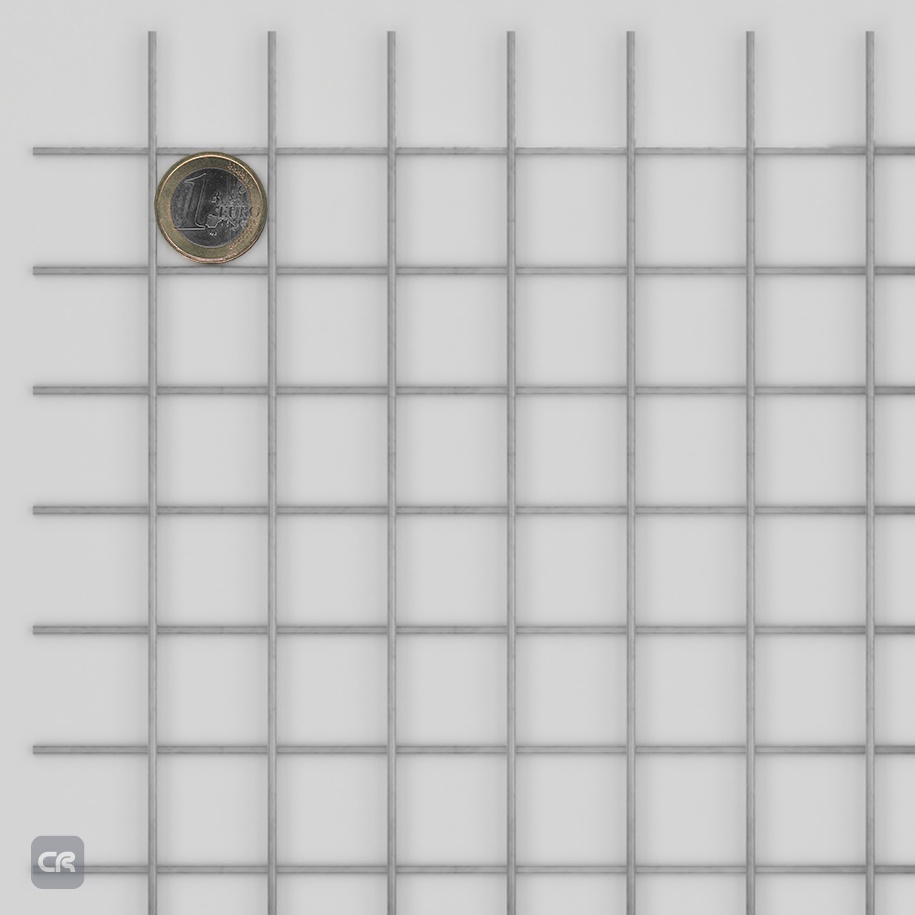 1 - Hitsatut verkot Kuumasinkitty 25x25x2.85 1225x2000mm