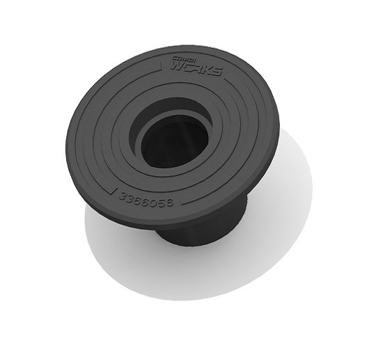 Valurauta kaivonkannet Venttiilihatun kelluva kehys 295/170 mm