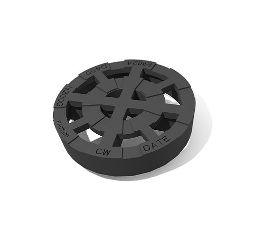 Valurauta kaivonkannet 160/200 D400 sadevesikansi