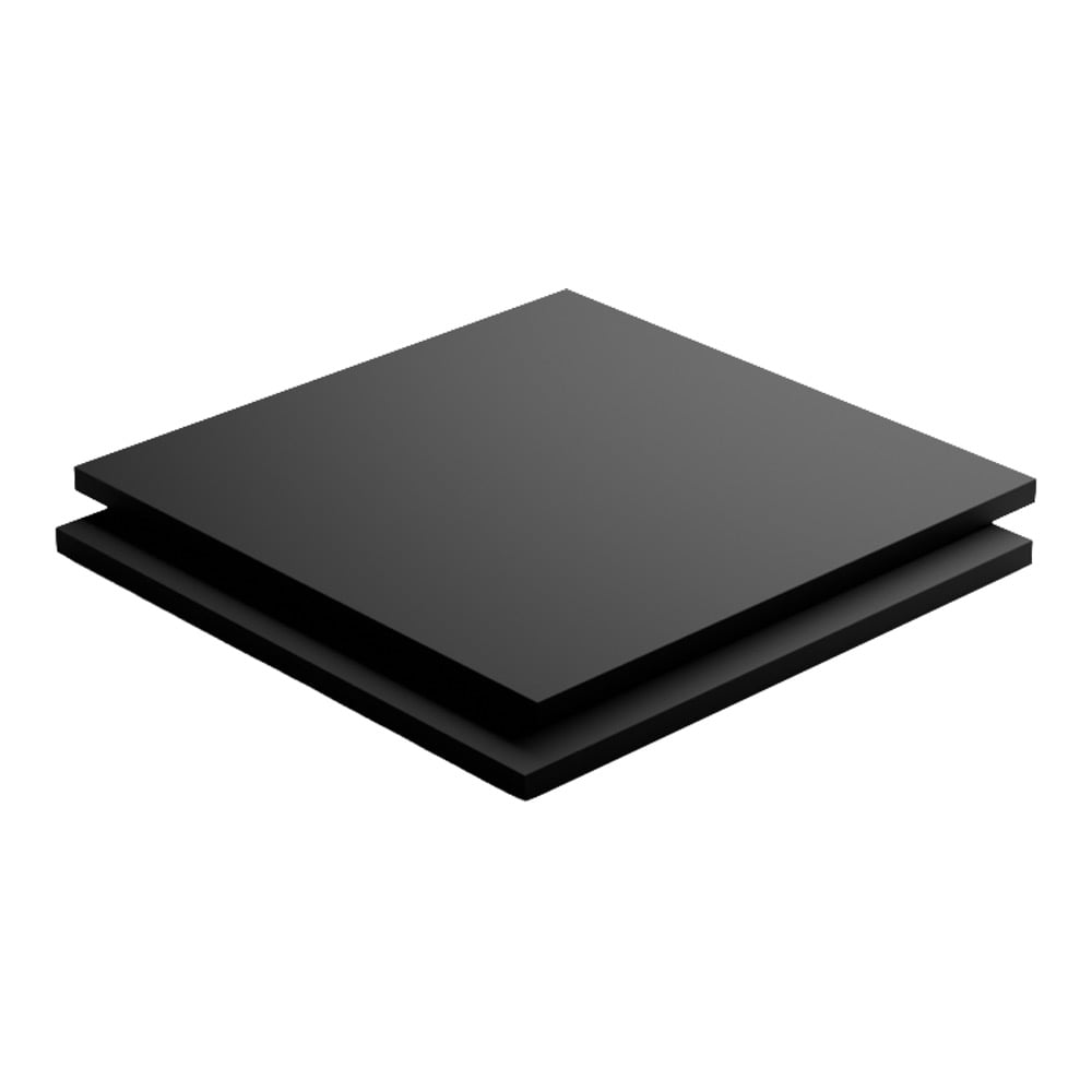 PE-levyt Muovilevy PE300 Musta 3000x1500x20mm