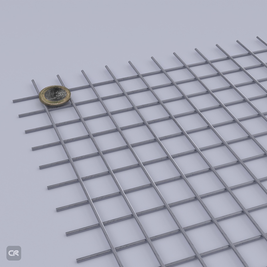 1 - Hitsatut verkot RST 20x20x2.2 1000x2000mm