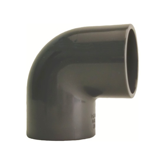 1 - Putkenosat Kulma 90° PVC-U 75mm