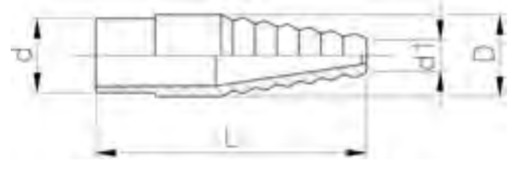 Putkenosat Laboratoriotason letkuliitin PVC-U 20mm