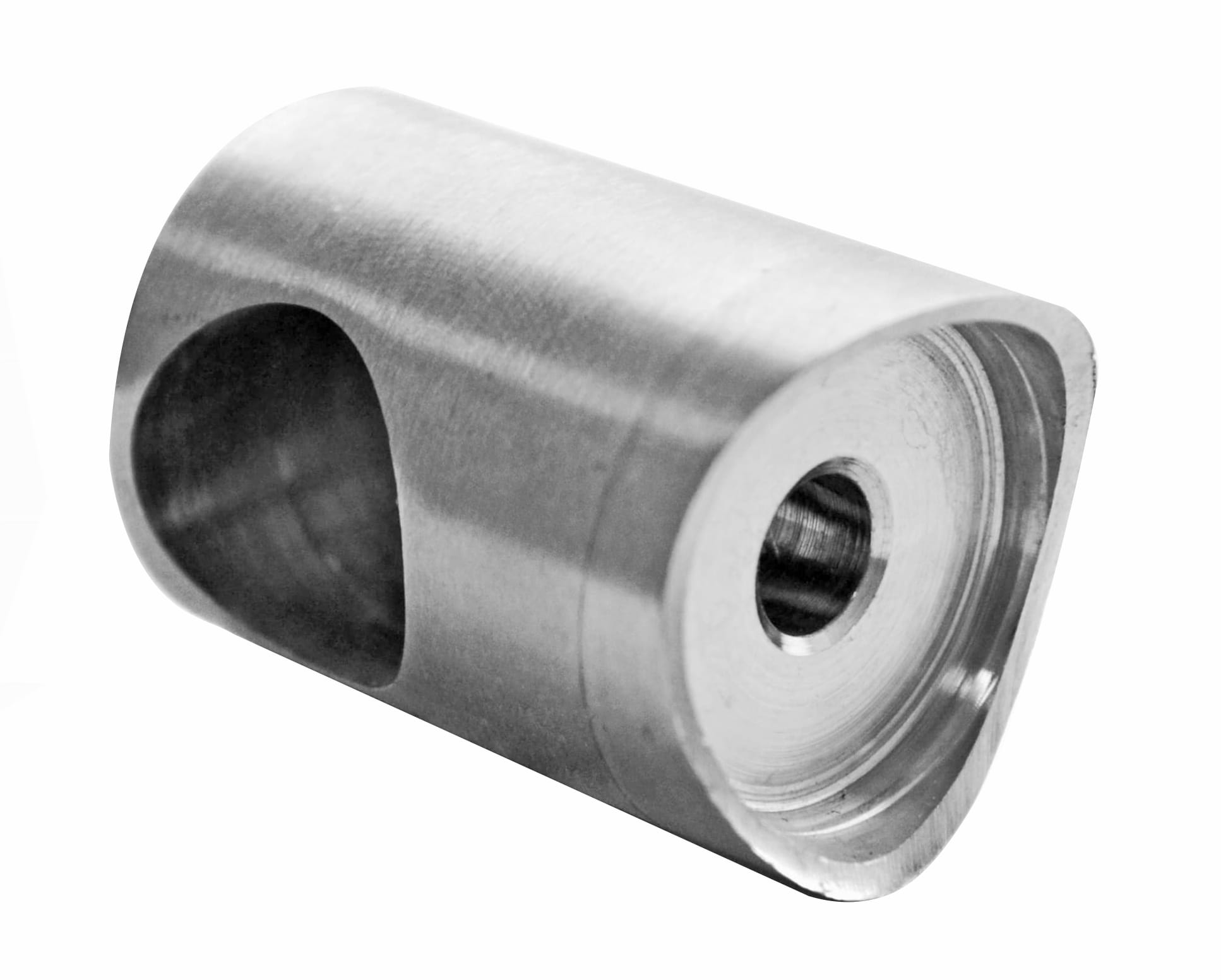 Kaideosat Poikkitangon päätykiinnike tolppaan 12mm vasen