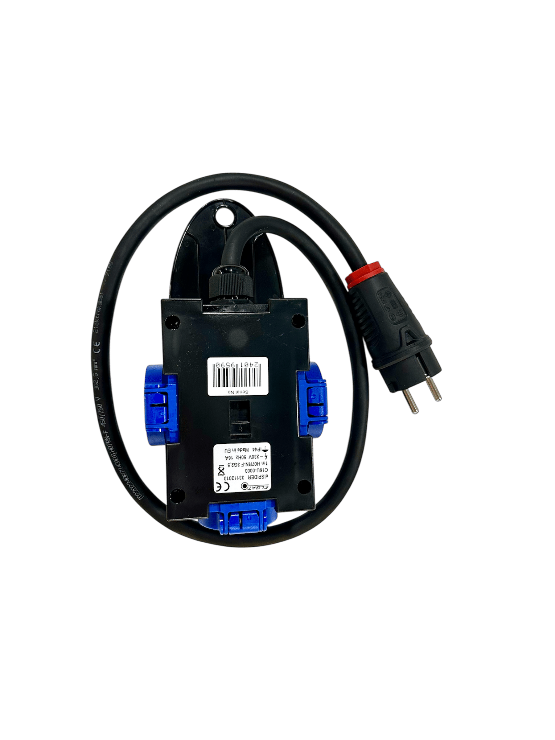 Työkalut Valovirta haaroitin liitosjohdolla 230V/16A 3-osainen (Toimitus veloituksetta)