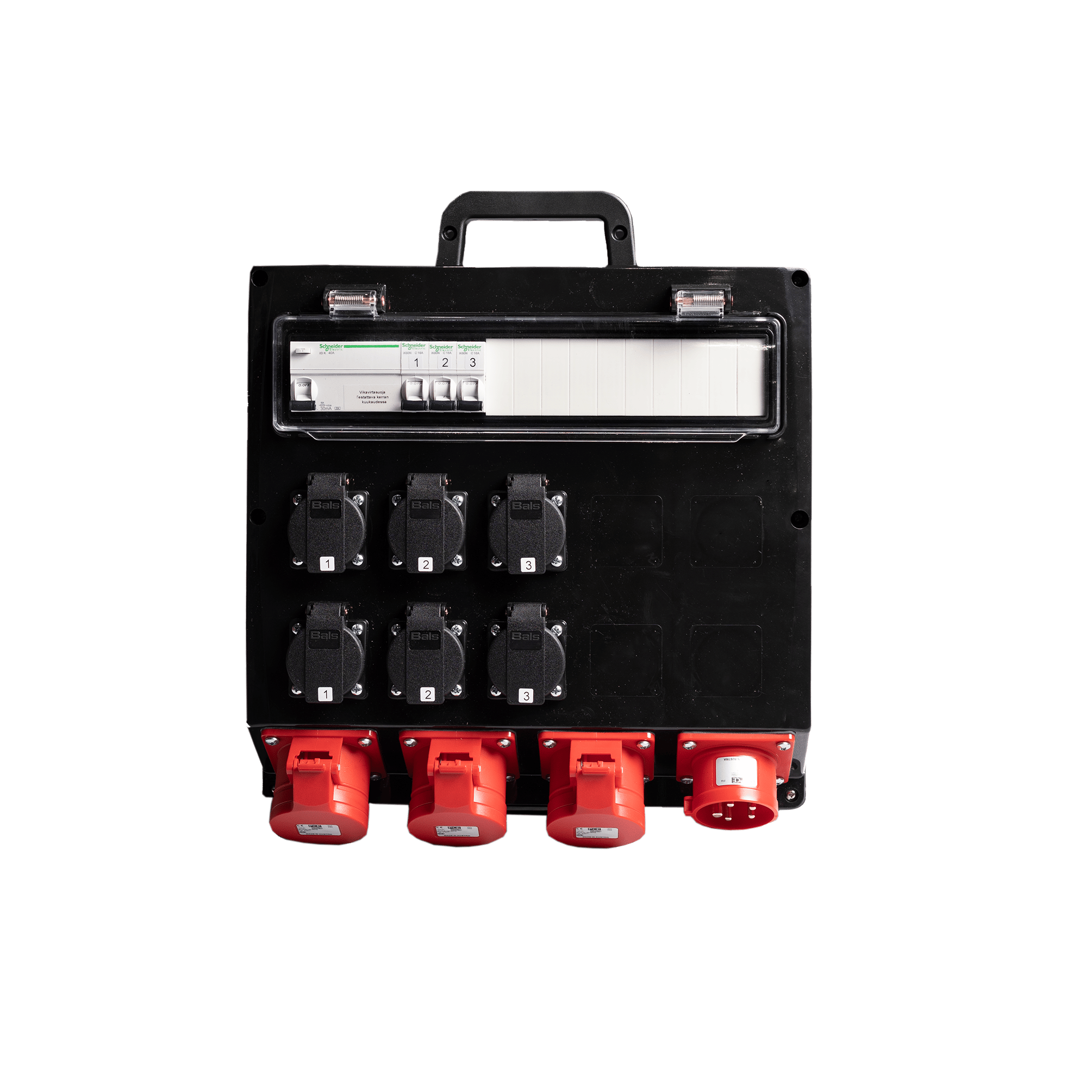 Työkalut Työmaan Sähkökeskus 32A salkkumalli TAS32/S