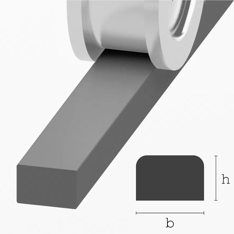 1 - Nosturikiskot Teräs Nosturikisko S355J2 60x80 9100mm