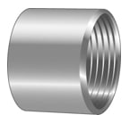 1 - Putkenosat Teräsmuhvi DIN2986 st35.8/i 3/8SK/D21.3/L=26