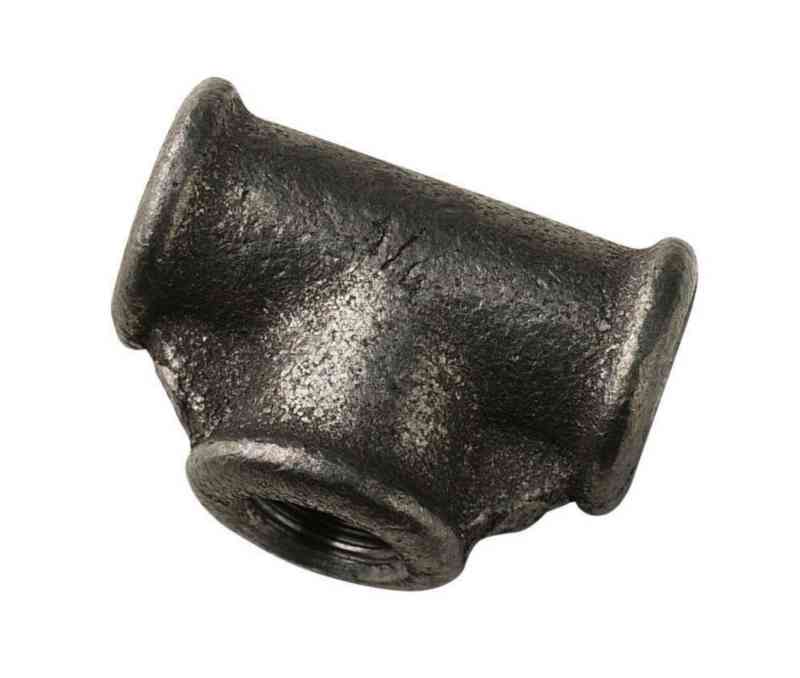 1 - Putkenosat T-yhde sisäkierre R 1/2 musta