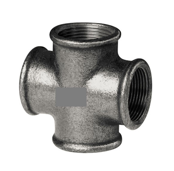 1 - Putkenosat Ristihaara kierre 3/8"