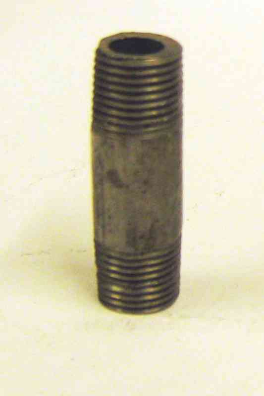 1 - Putkenosat Putkikaksoisnippa R 3/8 (DN10) musta