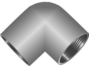 1 - Putkenosat Kulma sisäkierre R 3 (DN80)