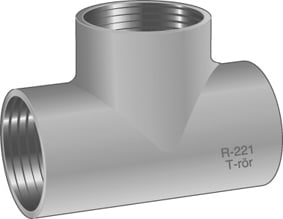 1 - Putkenosat T-haara sisäkierre R 3 (DN80)
