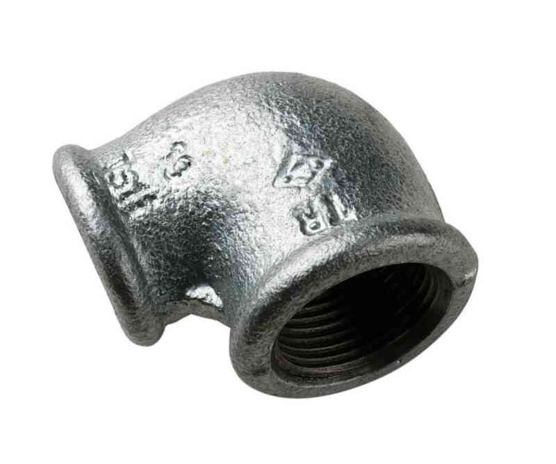 1 - Putkenosat Supistuskulma sisäkierre, sinkitty