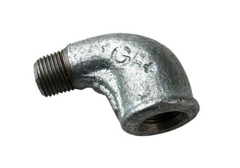 1 - Putkenosat Kulma sisä/ulkokierre R1 1/2" sinkitty