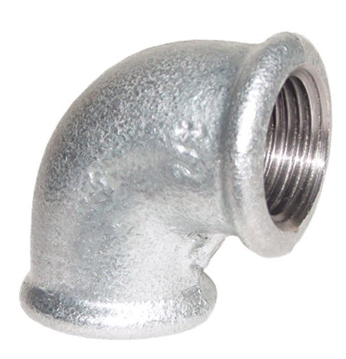 Putkenosat Kulma sisäkierre R1 1/2 sinkitty 45 astetta