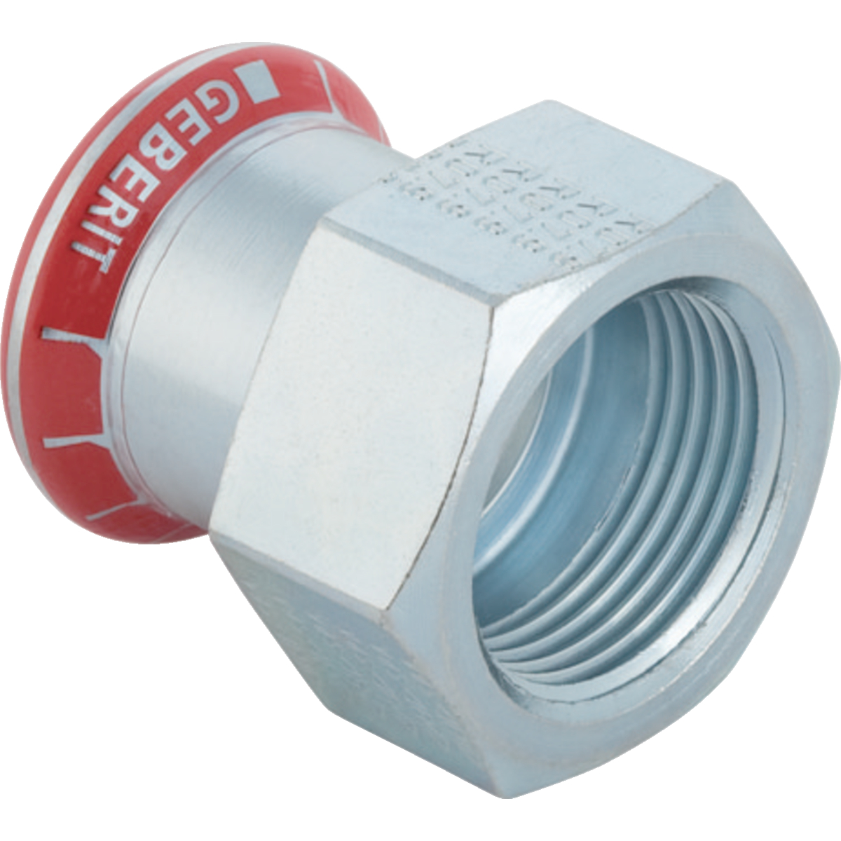 1 - Putkenosat Puristus liitinmuhvi Sinkitty 28mm 3/4" SK 