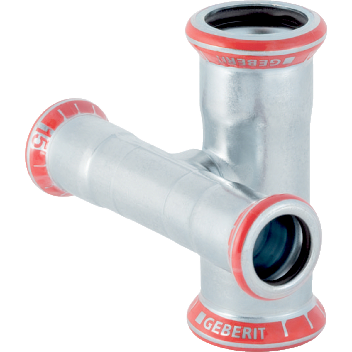 Putkenosat Puristus ristiyhde Sinkitty 15mm  0485262