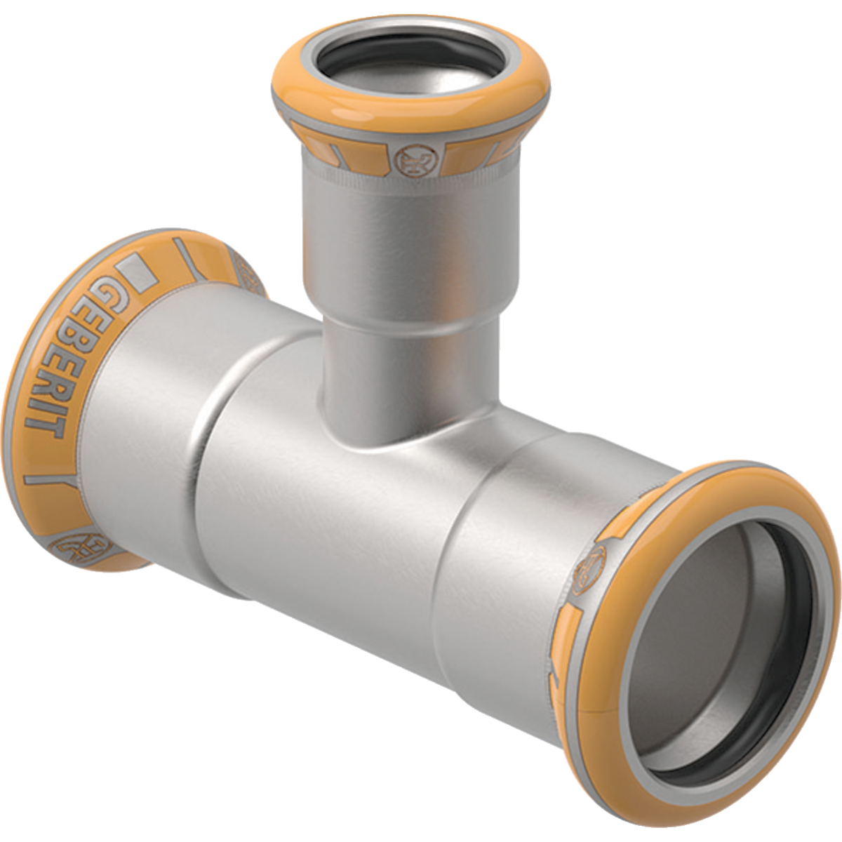 1 - Putkenosat Puristus T-haara RST 42mm 42x15x42mm Therm