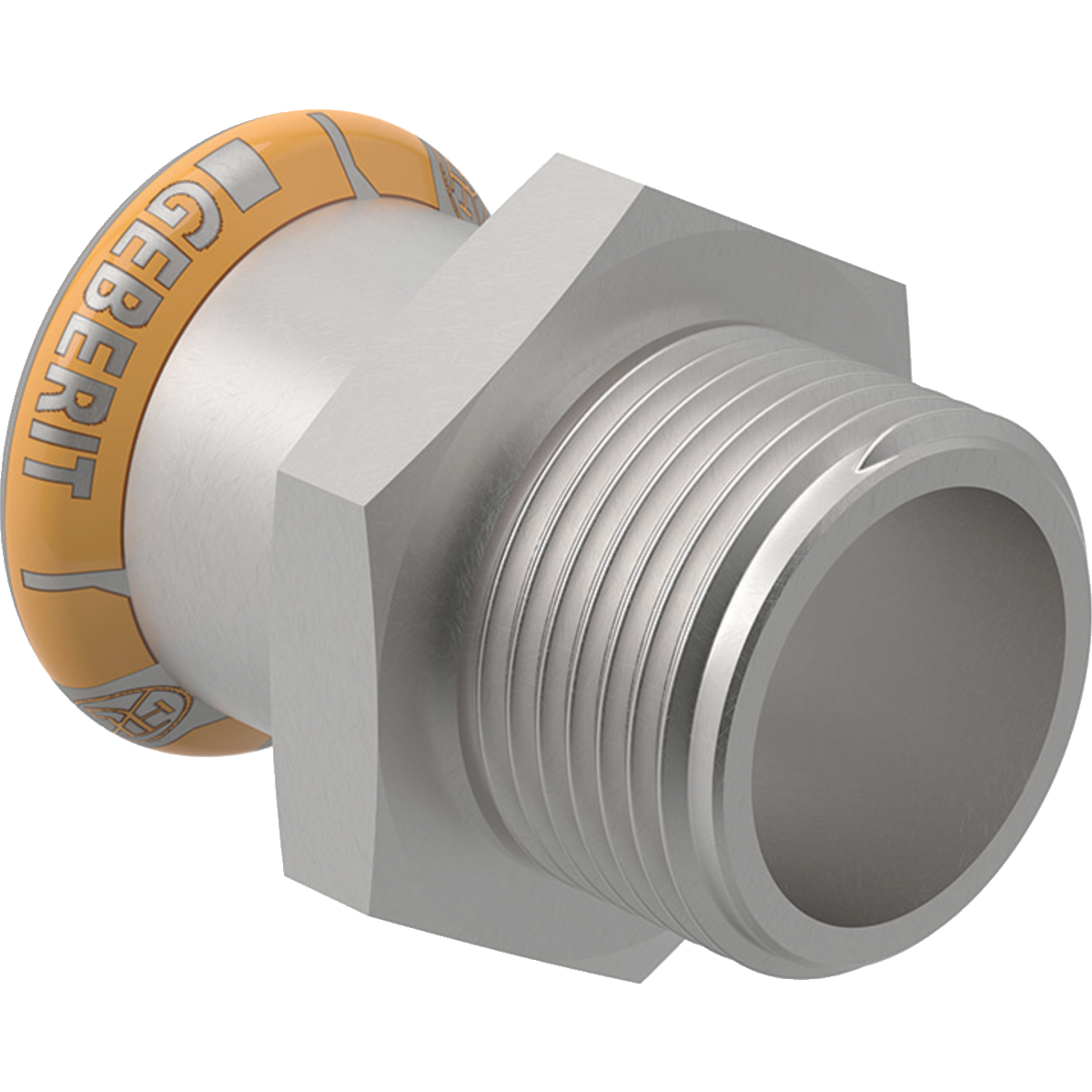 1 - Putkenosat Puristus liitinmuhvi RST 42mm 1 1/2" UK Therm