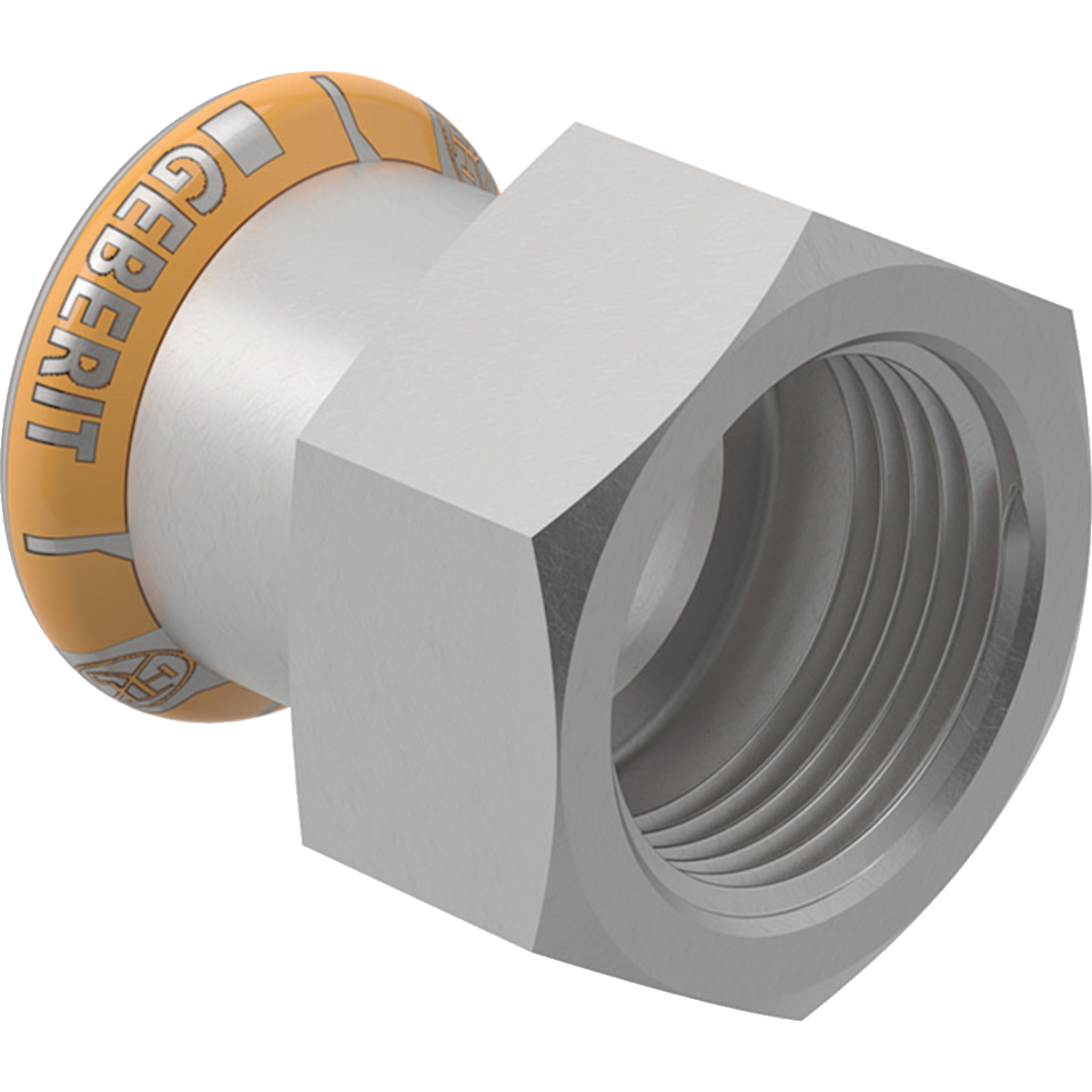 Putkenosat Puristus liitinmuhvi RST 15mm 3/4" SK Therm