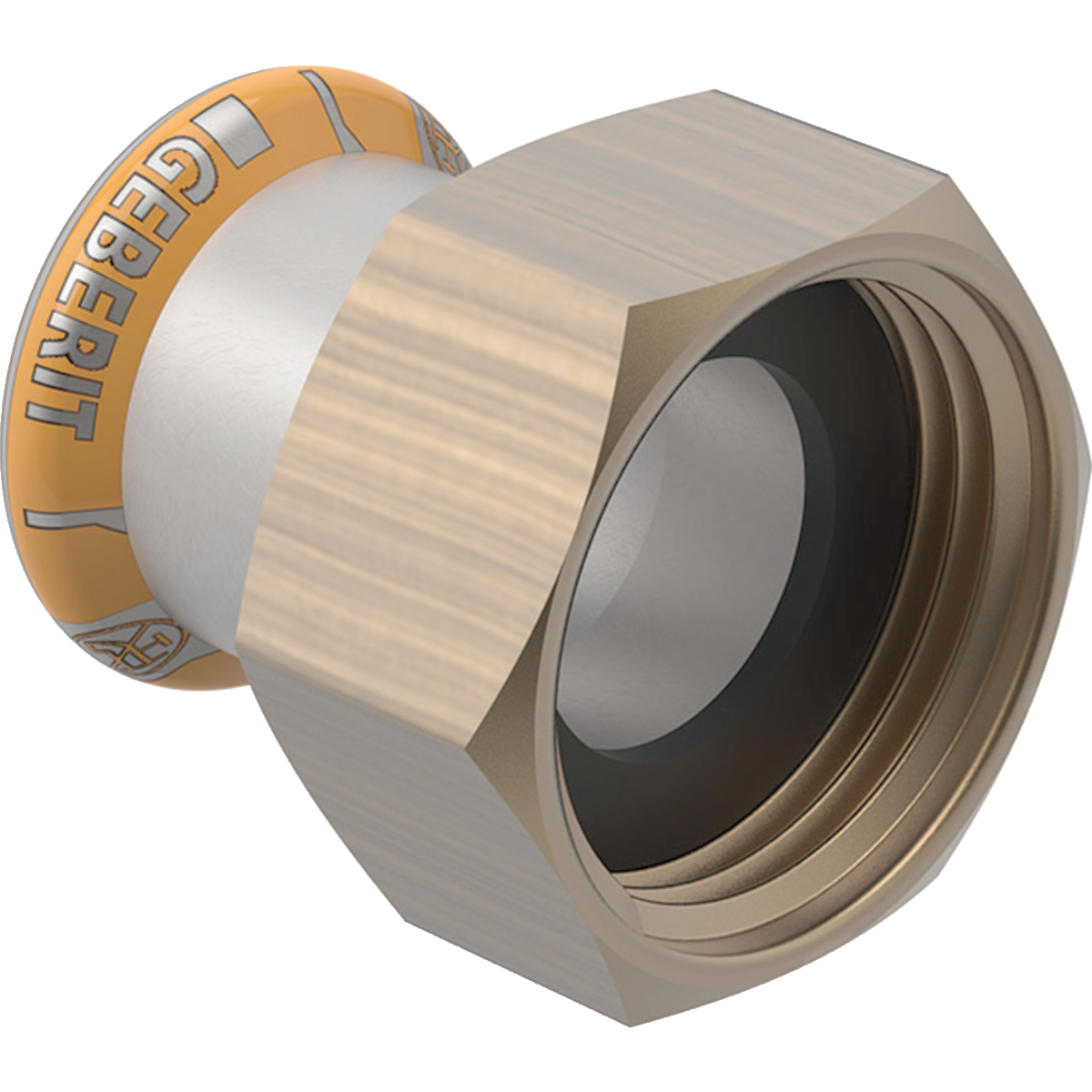 1 - Putkenosat Puristusliitin irtomutterilla RST 22mm SK Therm