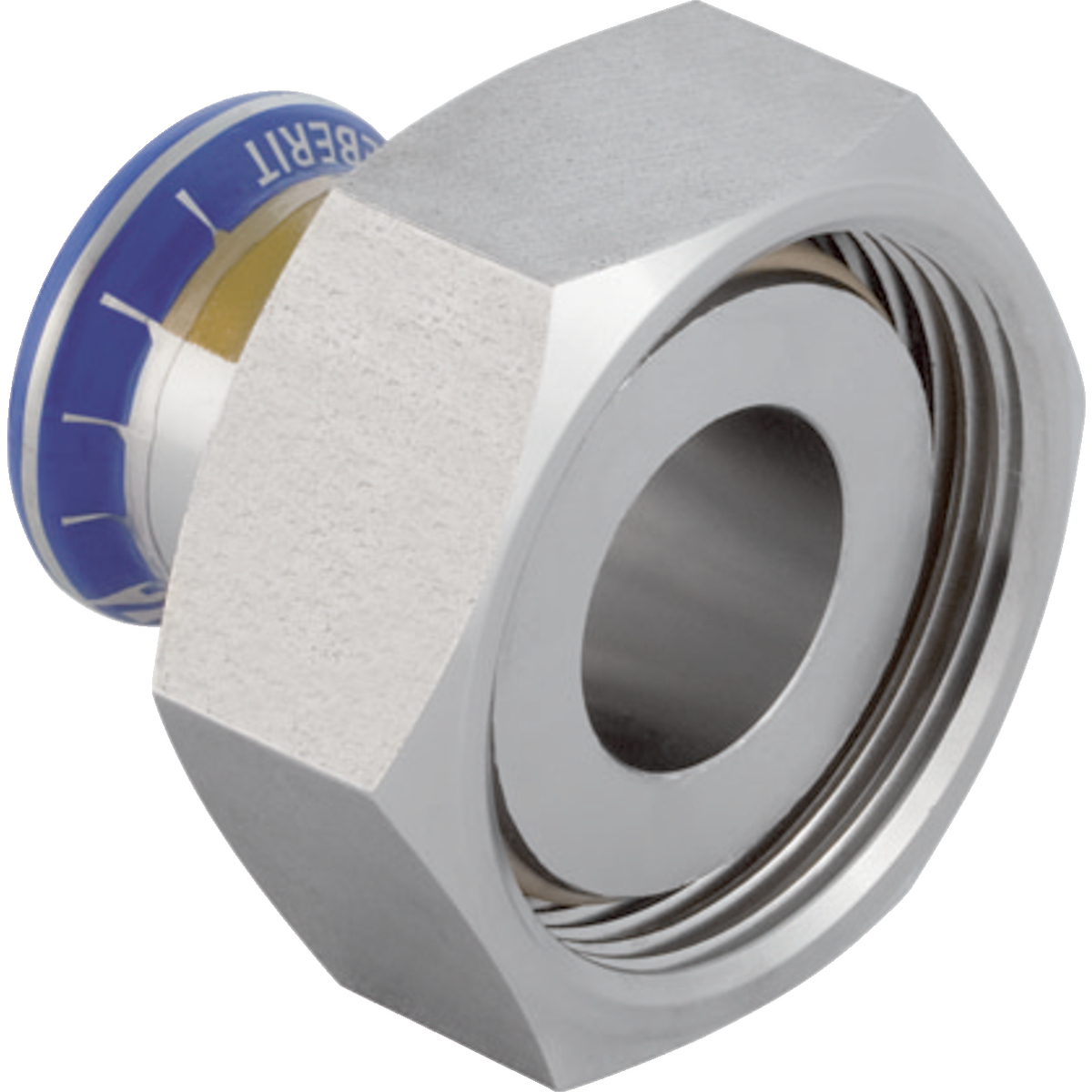 1 - Putkenosat Puristusyhdistäjä muhvi-kierre HST 22mm 1 1/8" SK kaasu