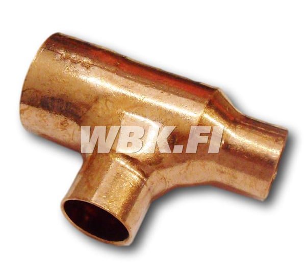 1 - Putkenosat Kapillaari T-yhde Kupari 22×12×15mm