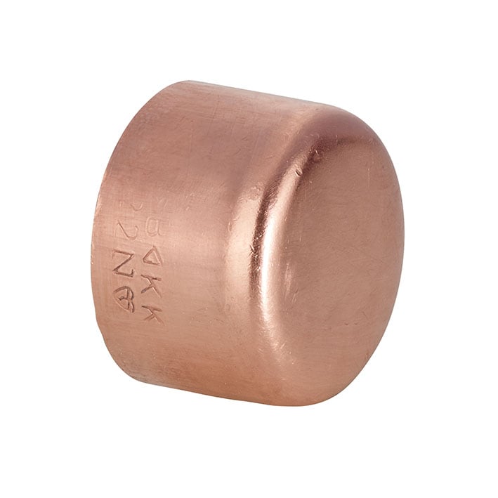 1 - Putkenosat Kapillaarihattu Kupari 54mm