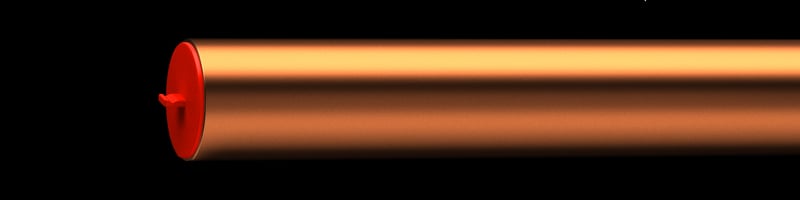 1 - Kupariputket Kupariputki vedetty suora CUPORI 310 Medical EN 13348 28.0x25.0/5m