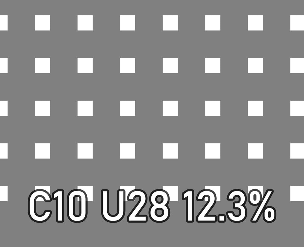1 - RST reikälevyt RST 1x1000x2000mm C10 U28 12.8%