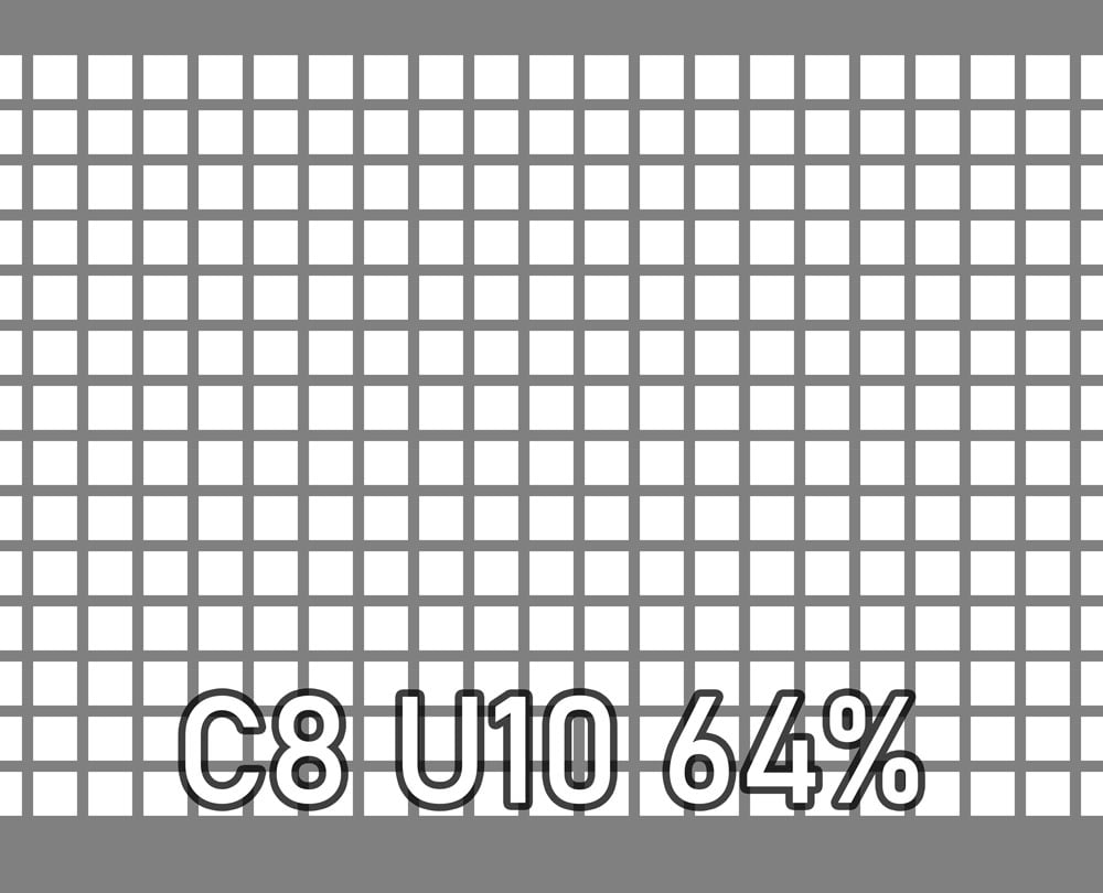 1 - Sinkityt reikälevyt Sinkitty 0.8x1250x2500mm C8 U10 64.0%