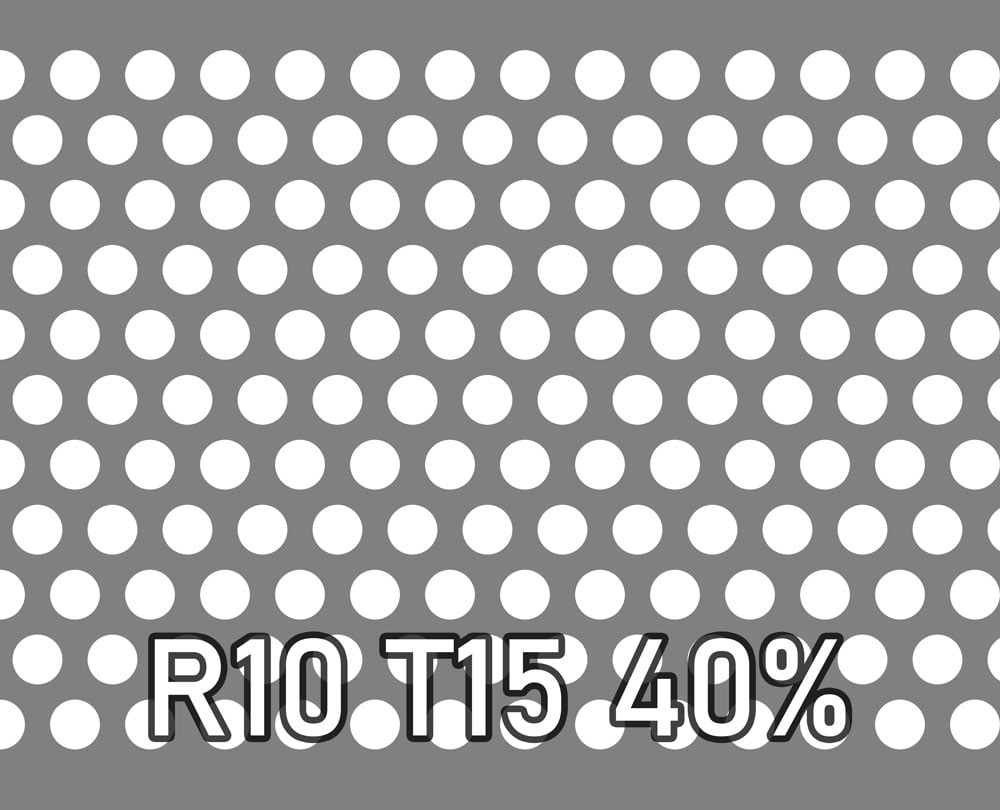 1 - Teräs reikälevyt Teräs 1x1500x3000mm R10 T15 40.0%