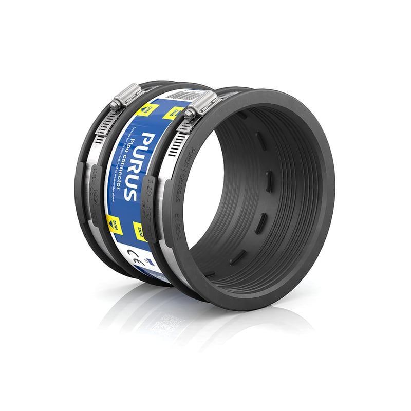 1 - Kiinteistöviemäröinti Toleranssiliitin PURUS 120-137mm