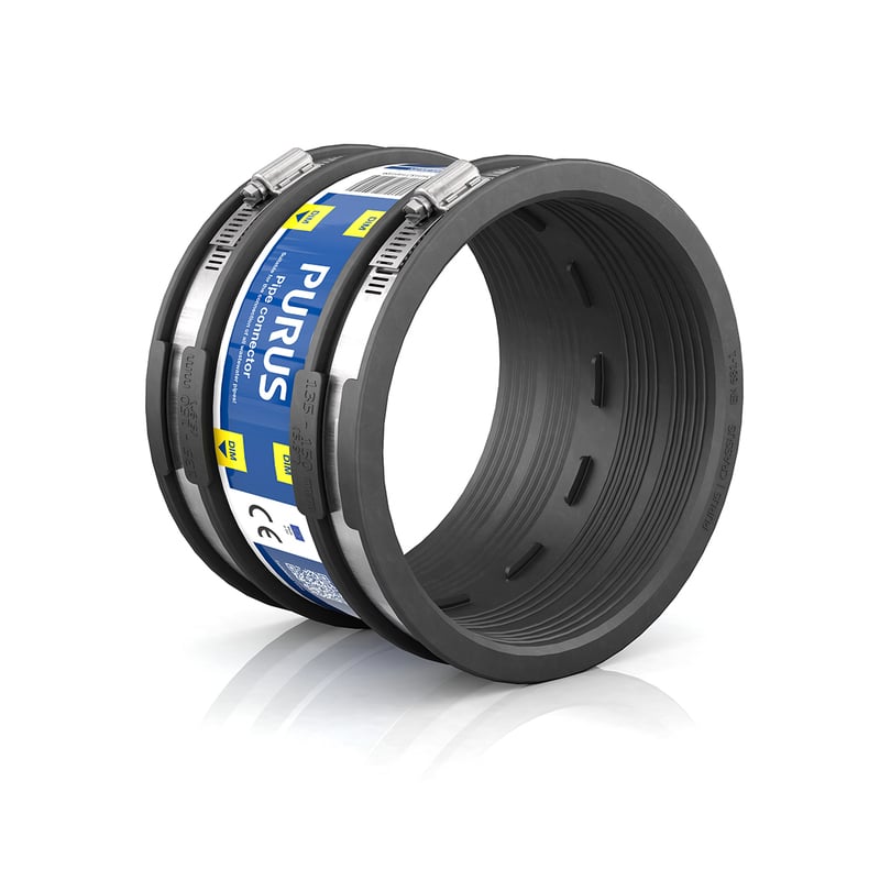 1 - Kiinteistöviemäröinti Toleranssiliitin Purus 135-150mm