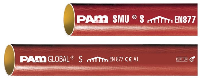 1 - Kiinteistöviemäröinti Viemäriputki PAM SMU S DN150x3000mm valurauta