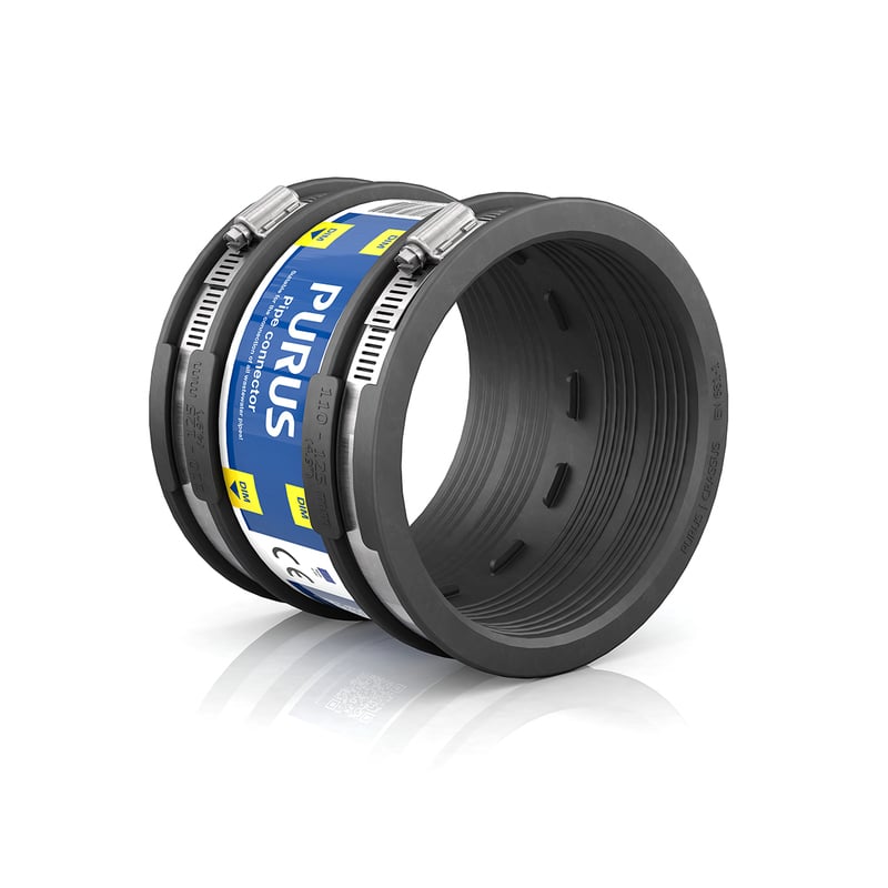 1 - Kiinteistöviemäröinti Toleranssiliitin PURUS 110-125mm