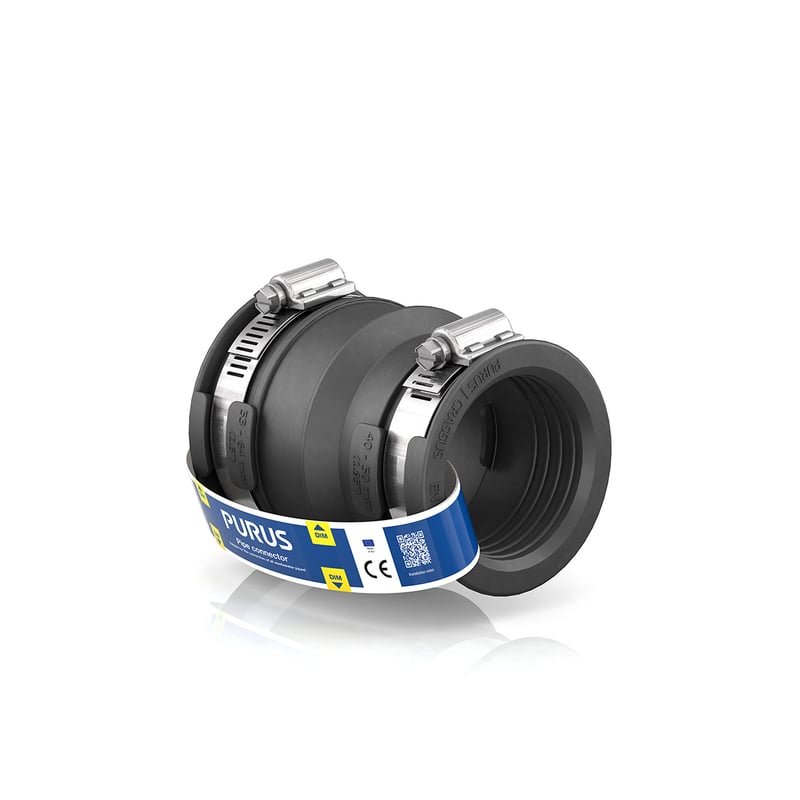 1 - Kiinteistöviemäröinti Toleranssiliitin Purus Flexi 53-64/40-50mm