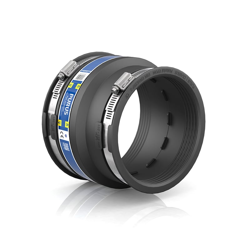 1 - Kiinteistöviemäröinti Toleranssiliitin Purus Flexi 130-145/110-125mm