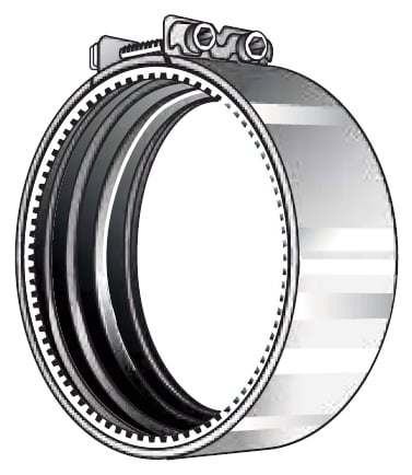 1 - Kiinteistöviemäröinti Pantaliitin PAM Grip DN100 110mm RST/EPDM