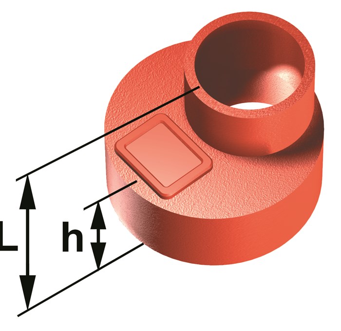 1 - Kiinteistöviemäröinti Supistusyhde PAM SMU S DN100-70 Valur. epäkeskeinen