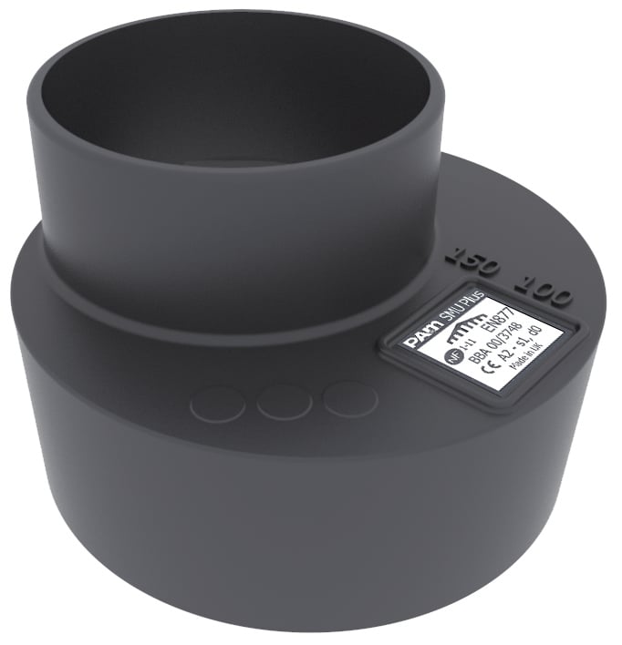 1 - Kiinteistöviemäröinti Viemäröintisupistus epäkesk. DN200-150 PAM Global Plus