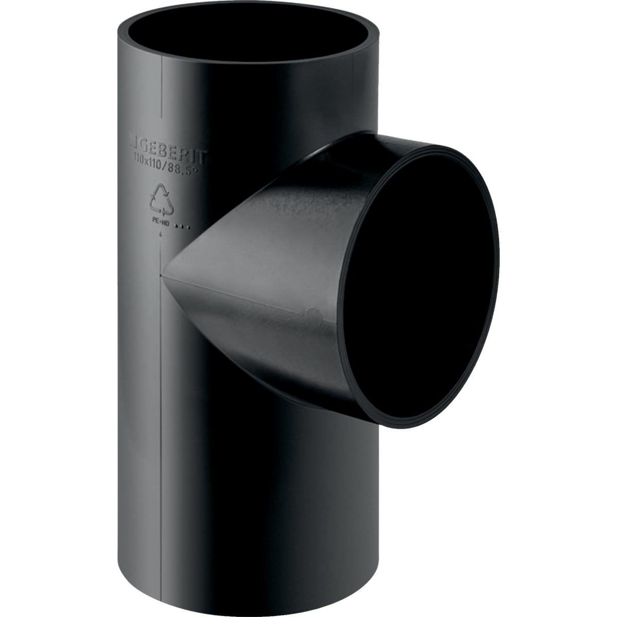 1 - Kiinteistöviemäröinti Haarayhde Geberit PE 63/56/63mm 88,5°