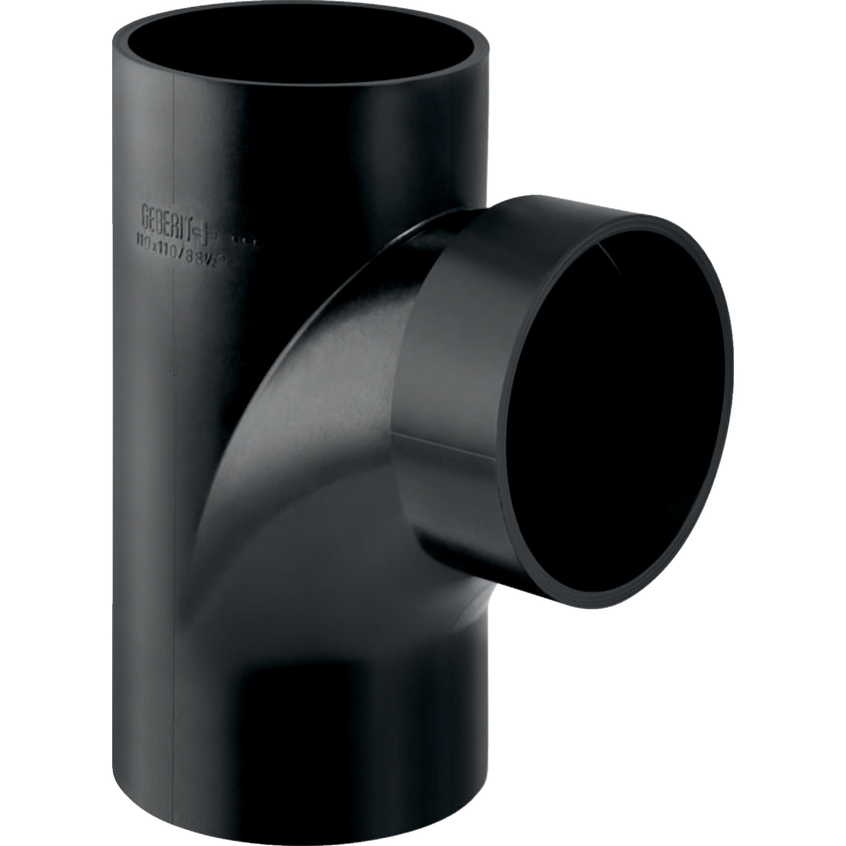 1 - Kiinteistöviemäröinti Haarayhde Geberit PE 110/110mm 88.5° pyöristetty