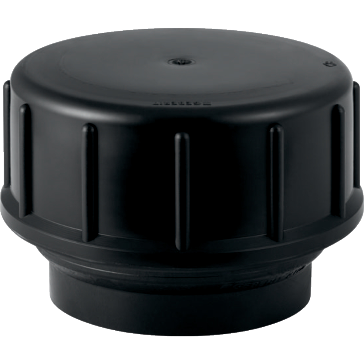 1 - Kiinteistöviemäröinti Päätykorkki Geberit PE 56mm musta