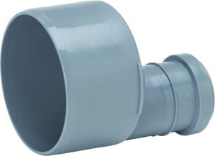 1 - Kiinteistöviemäröinti Supistusyhde Uponor HTP 110-90 PVC epäkeskeinen