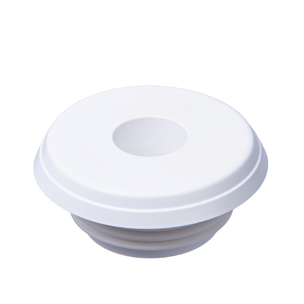 1 - Kiinteistöviemäröinti HK-tiiviste Merika 70/30 peitelaipalla valkoinen