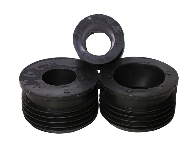 1 - Kiinteistöviemäröinti Vesilukonyhdetiiviste 70/30mm musta